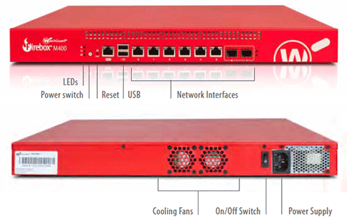 WatchGuard Firebox M400 & M500 Detailed Specs